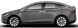 Tesla Model X Grey Silver