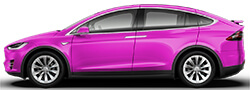 Tesla Model X Hot Pink
