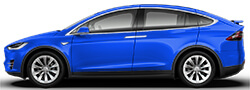 Tesla Model X Intense Blue